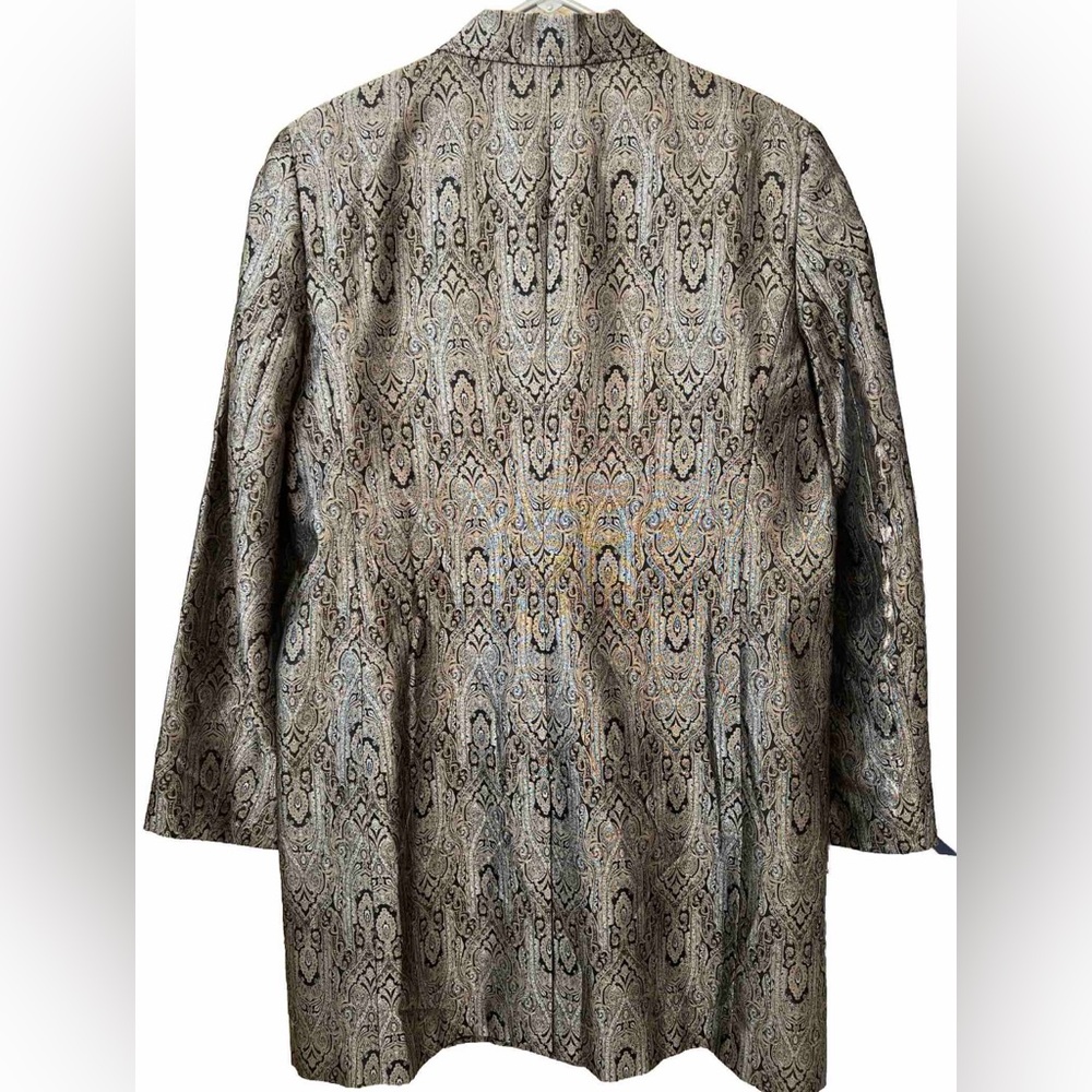 Amanda Smith Jacket Lightweight Size 16 White Bla… - image 3